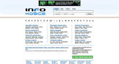 Desktop Screenshot of info-kosice.sk